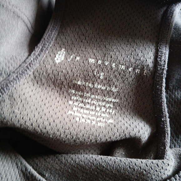 FREE PEOPLE Grey Racerback Bra L - Picture 4 of 4